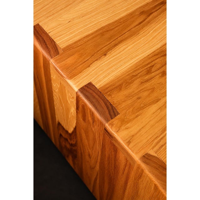 Japanese Stratum: Hand-Crafted Japanese Coffee Table Design For Sale - Image 3 of 10