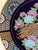 Navy Blue Made in Japan Mid-Century Peacock Motif Decorative Plate For Sale - Image 8 of 15
