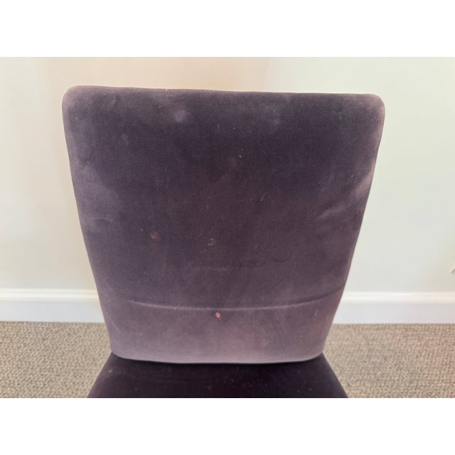 2000 - 2009 Donghia Side Chair With Mahogany Legs For Sale - Image 5 of 8