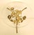 Metal Vintage Hollywood Regency Metal Rose Side Table by Hans Kogl, 1970s For Sale - Image 7 of 13