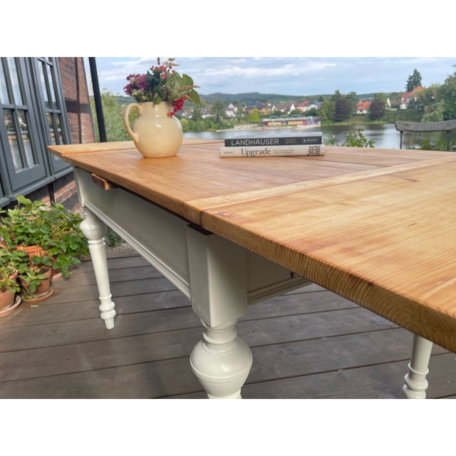 Antique Extendable Table, 1890s For Sale - Image 9 of 18
