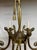 Brass Tassel Chandelier, Six Arms, Hollywood Regency Design For Sale In New York - Image 6 of 10