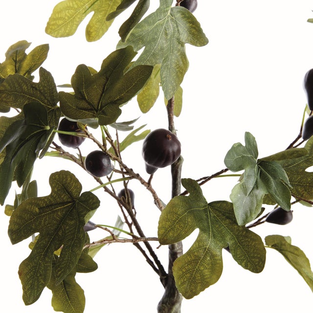 100% realistic a perfect copy of nature. This fig tree with figs potted dropin is a nomaintenance work of art. Right down...
