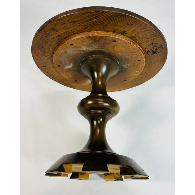 Round Side Table by Raymond Enkeboll, Usa 1940's For Sale In Los Angeles - Image 6 of 12