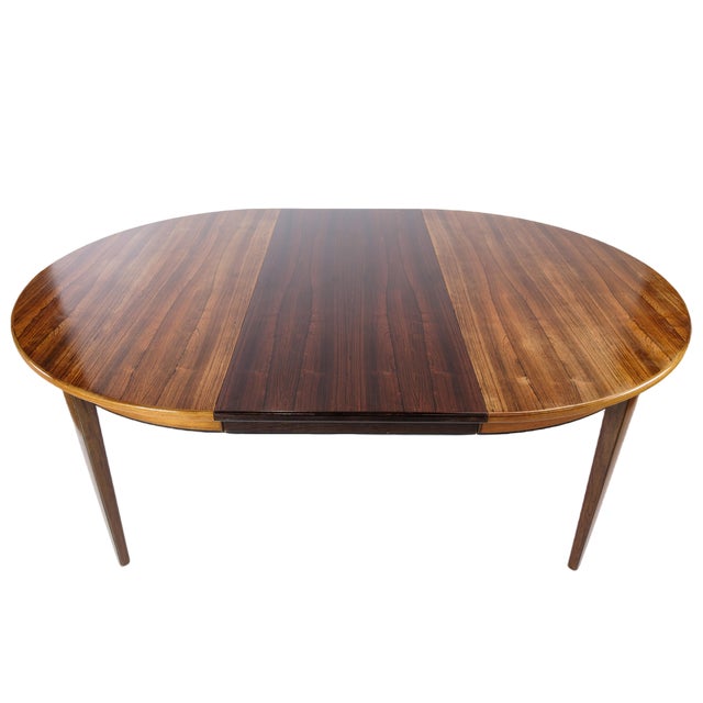 Rosewood Dining Table attributed to Omann Junior, 1960s For Sale