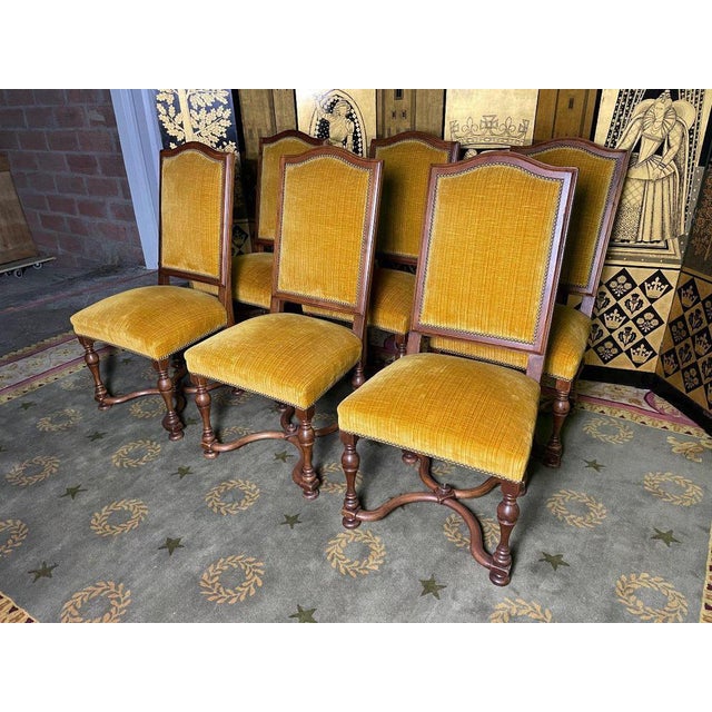 Period: 20th century Style: Renaissance, Louis 13th Condition: Excellent condition Material: Solid wood Width: 52Height:...