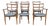 Fine MCM Danish Modern Floating Seat Sculptural Dining Chair Set 6 For Sale
