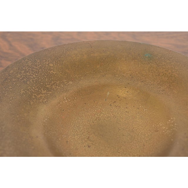 Early 20th Century Tiffany Studios New York Bronze Shallow Bowl For Sale - Image 5 of 9