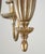 Restored Vintage Colonial Five Arm Brass Chandelier For Sale - Image 4 of 7