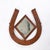 Late 19th Century Victorian Horseshoe Mirror For Sale - Image 5 of 6