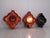 Ceramic Pop Art German Ceramic Wall Lamps, 1970s, Set of 3 For Sale - Image 7 of 18