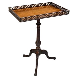 19th Century English Drink Side Table For Sale