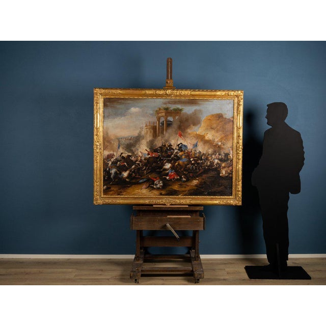 Period: 17th century Style: Other Style Condition: Excellent condition Material: Oil painting Width: 132Height: 96 An...