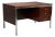 Jean Gillon, Brazilian Modern, Jacaranda, Chrome, Writing Desk, Brazil, 1960s For Sale