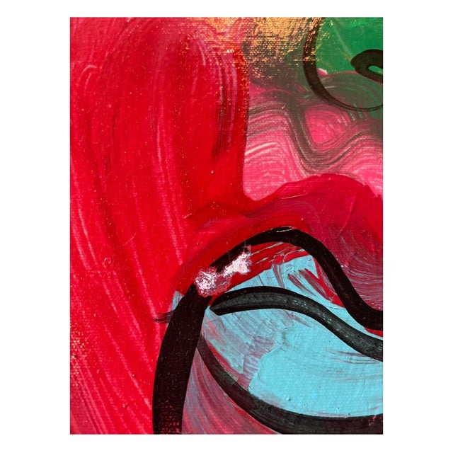 “Andy Warhol” by Artist Peter Keil Original Titled Painting Framed For Sale - Image 6 of 7