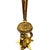 Metal 1920 Brass Figural Nude Art Deco Flapper Table Lamp by Frankart W/ Shade For Sale - Image 7 of 12
