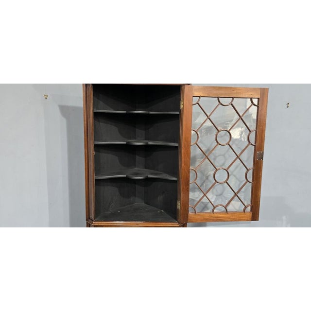 Inlaid Mahogany Cabinet, 1900s For Sale - Image 12 of 15