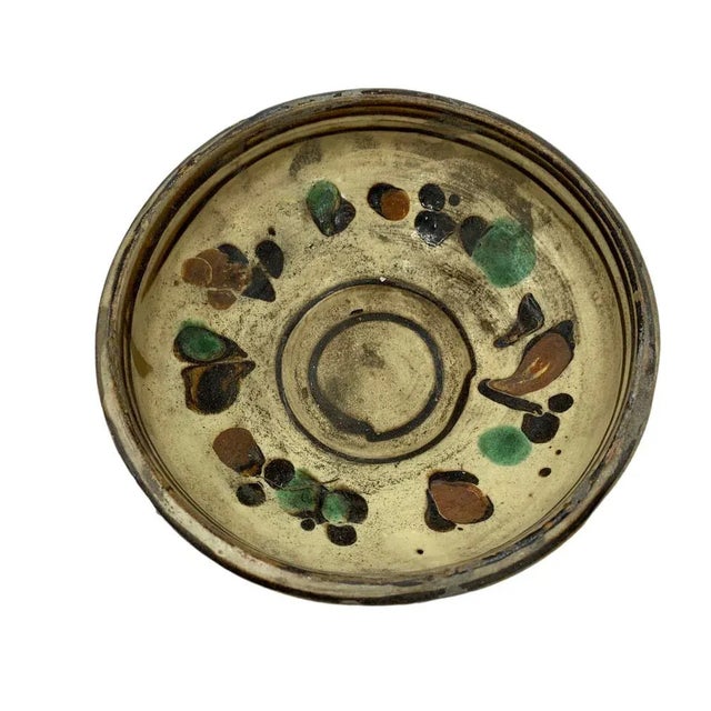 Mid 20th Century Vintage Hungarian Folk Art Decorative Bowl For Sale - Image 5 of 6