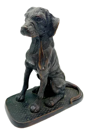 Antique Bronze Sporting Dog