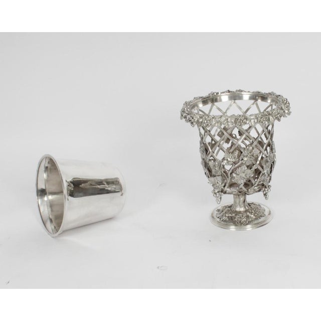 Regency Wine Cooler from Sheffield, Late 19th Century For Sale - Image 12 of 17
