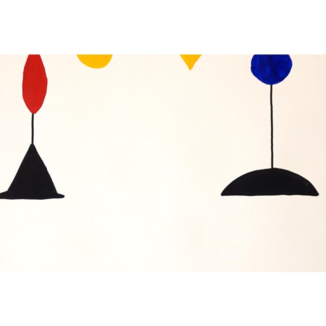 2020s 2026, Kinetic Painting of Mobile Version, Primary Tone Chandelier, Acrylic Paint on Watercolor Paper by Ryan Rivadeneyra For Sale - Image 5 of 8