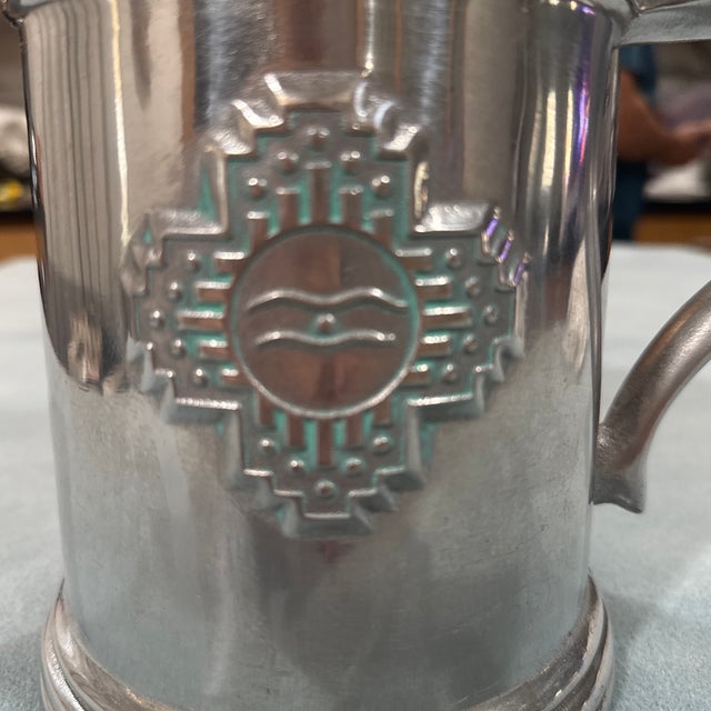 Metal 1970s Wilton Armetale Vintage Pitcher For Sale - Image 7 of 10