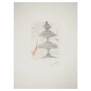 Salvador Dali, Unicorn Christmas Tree, 1965, Original Engraving For Sale