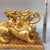 Traditional Pair of Gilt Bronze Figures of Mythical Beasts (Pixiu) For Sale - Image 3 of 9