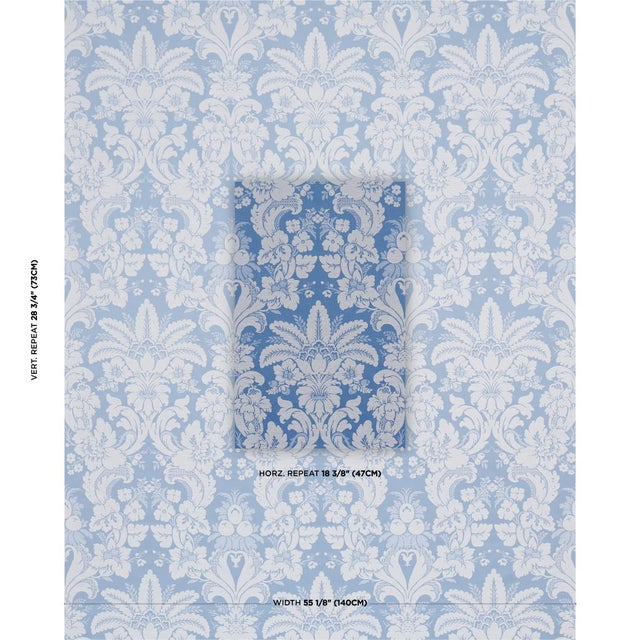Interior designer Mark D. Sikes originally created Kennedy Damask for Blair House, the presidential guesthouse in...