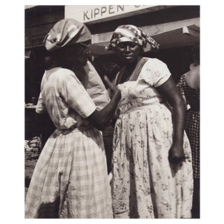 Hanna Seidel, Surinamese Market Woman, Black and White Photograph, 1960s For Sale