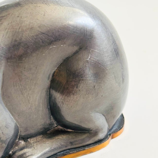 Pewter Rabbit Box by Neiman Marcus For Sale - Image 10 of 13