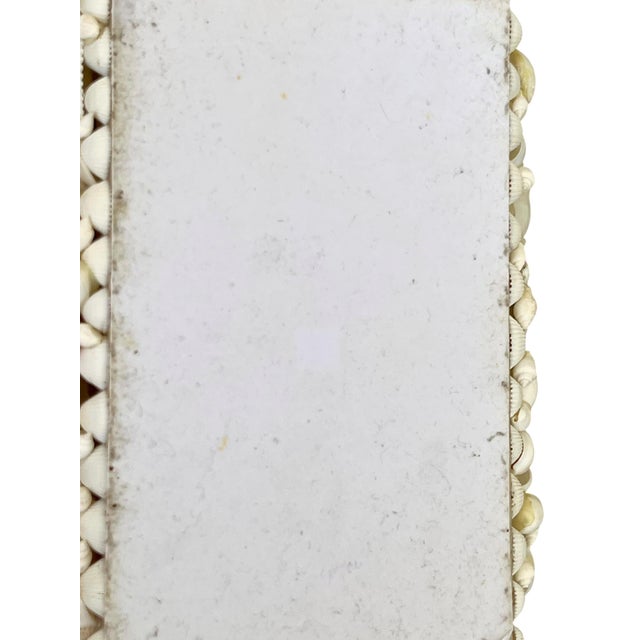 Vintage White Seashell Covered Box Sailor’s Valentine For Sale - Image 15 of 15