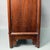 Brown 1990s Carved Hardwood Two-Door Cabinet With Plum Blossom Motifs For Sale - Image 8 of 9