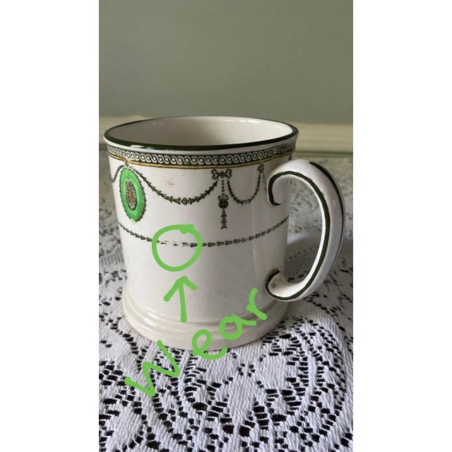 Ceramic Royal Doulton “Countess” Two Handled Shaving Mug, 1920s For Sale - Image 7 of 8