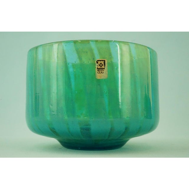 20th Century Glass Vase by Michael Harris of Mdina Glass, Malta, 1960s For Sale - Image 14 of 18