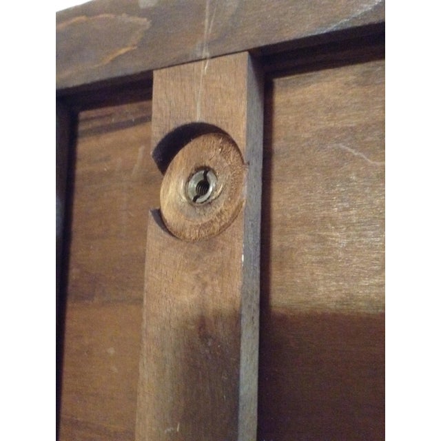 Chestnut Danish 1950s/60s Accent Table by Jese Mobel With Liquor Inlay Images For Sale - Image 8 of 11