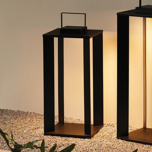 Early 21st Century Hanley Solar Led Lantern 24" For Sale - Image 5 of 5