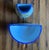 Henriot Quimper 1990s Authentic 2 Piece Henriot Quimper French Faience Wall Fountain/Lavabo For Sale - Image 4 of 6