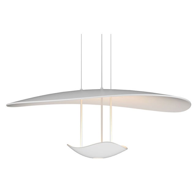The Sonneman Lighting Infinity Reflections LED Pendant Light is an elegant, organic form in contemporary White. Integrated...
