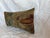 This antique pillow is fashioned from an authentic 17th-century Brussels tapestry textile, preserving a fragment of the...