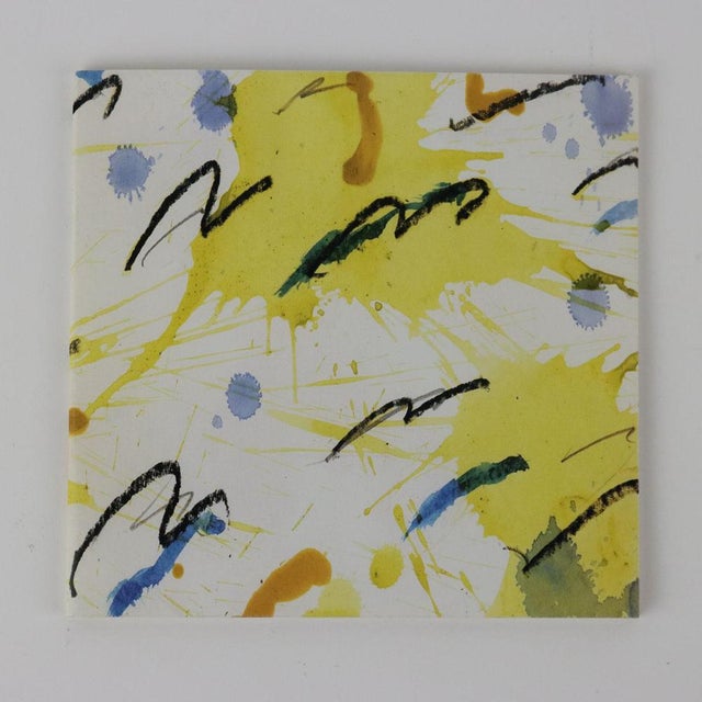 Paper Paolo Patelli, Compositions, Mixed Media Artworks on Paper, Set of 2 For Sale - Image 7 of 11