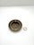 Transitional Baker Insert Ring Pull Antique Brass For Sale - Image 3 of 5