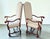 Mid 20th Century Pair of French Fruitwood Upholstered Armchairs For Sale In New York - Image 6 of 9