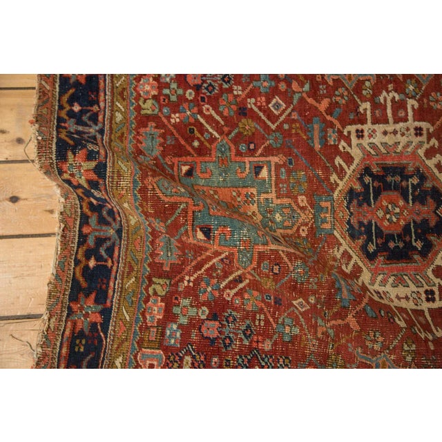 Antique Fine Karaja Square Rug - 3'9" x 4'4" For Sale In New York - Image 6 of 11