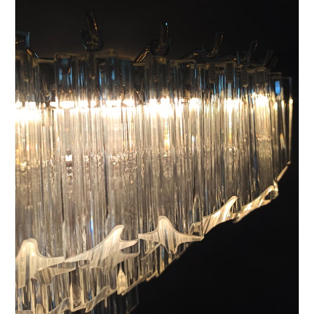 Metal Vintage Murano Wall Sconces, 1980, Set of 2 For Sale - Image 7 of 16