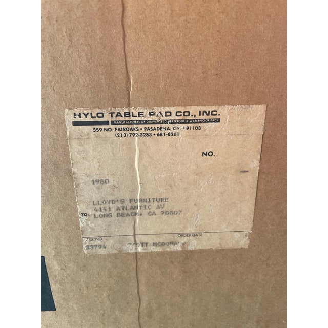 Early 20th Century Hickory Chair Queen Anne Style 556 Dining Table Set For Sale - Image 9 of 10