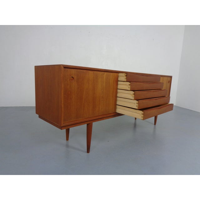 Large Danish Sideboard in Teak from Skovmand & Andersen, 1950s For Sale - Image 6 of 18
