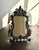 Metal Antique Bronze Rococo Style French Big Table and Makeup Mirror From the 19th or Early 20th Century For Sale - Image 7 of 10