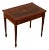 Hekman Federal Style Inlaid Mahogany And Yew Wood Side Table For Sale