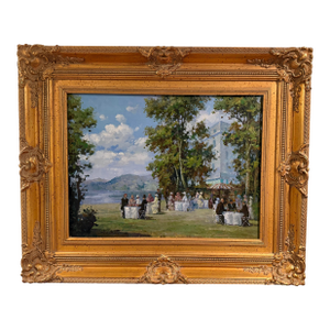 1940s Signed Oil Painting